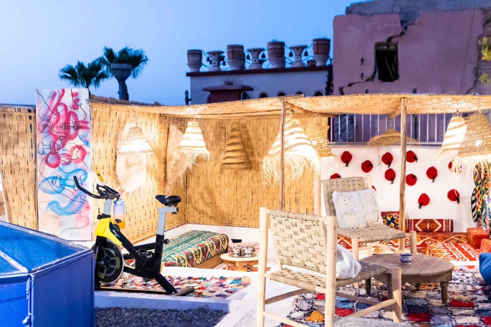 Riad Sala Art Marrakech Marrakesh Bagian luar foto